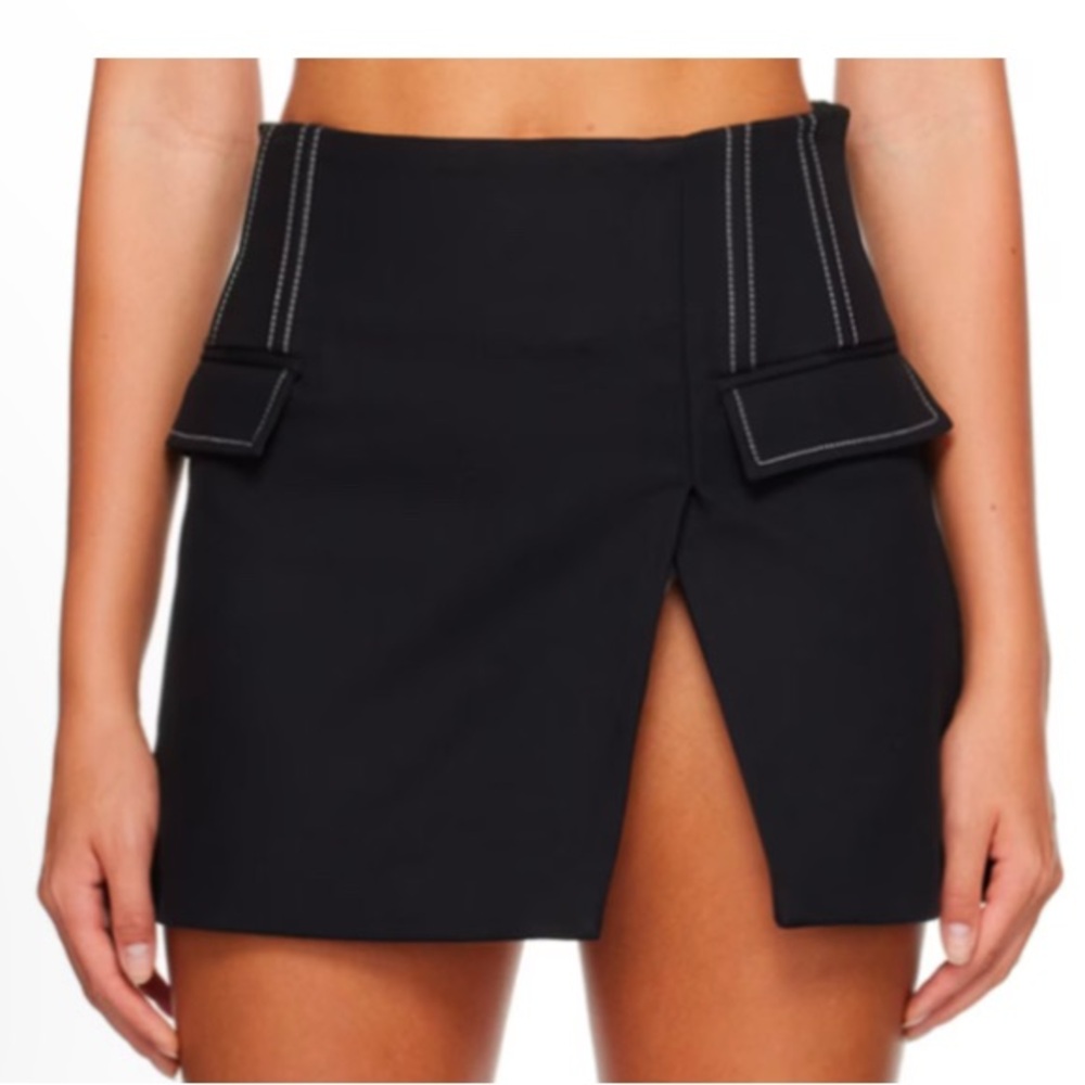 NWT DION LEE
Black Frame Miniskirt Mini Skirt retails $650